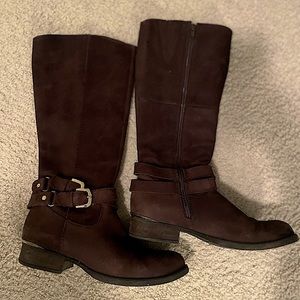 Steve Madden Brown Suede Boots